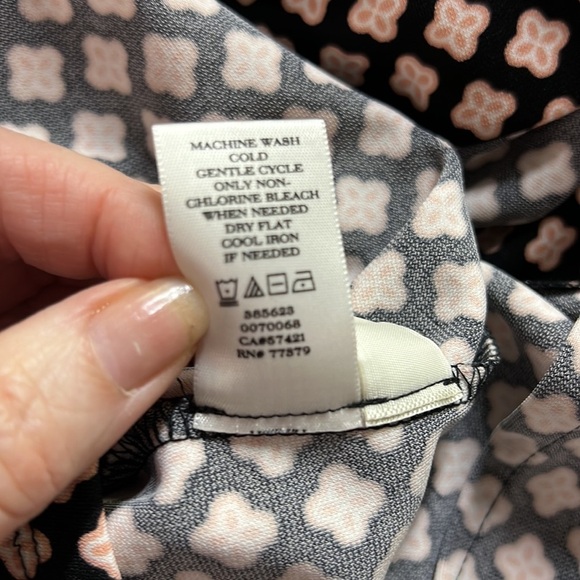 Ann Taylor Printed Wrap Dress - Picture 8 of 9